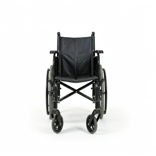Wheelchair with elevated leg rests